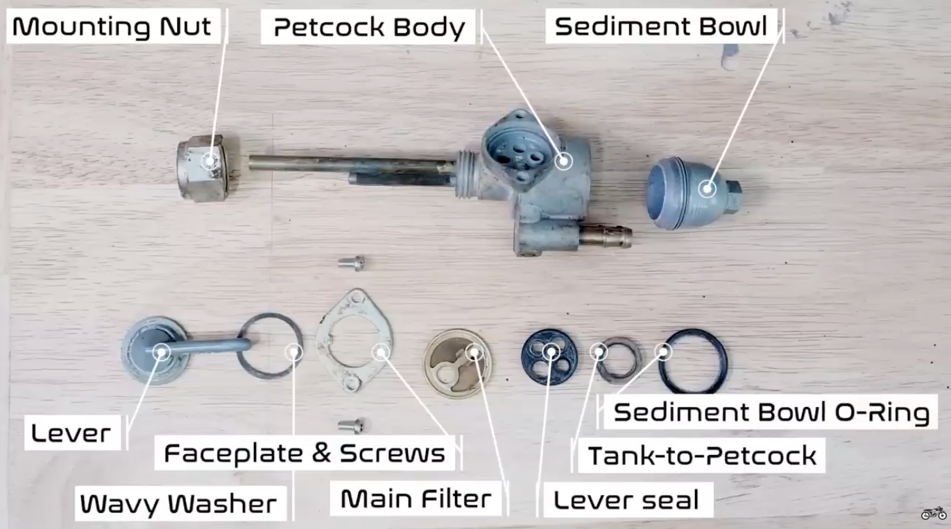 Honda CL175 CB350 CB360 CB450 CB500K petcock components .png